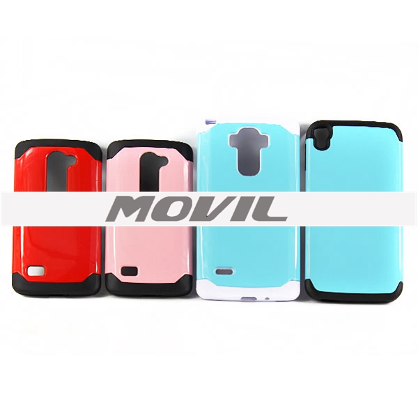 NP-2478 2 en 1 tpu    pc funda  para Alcatel IDOL 355-10